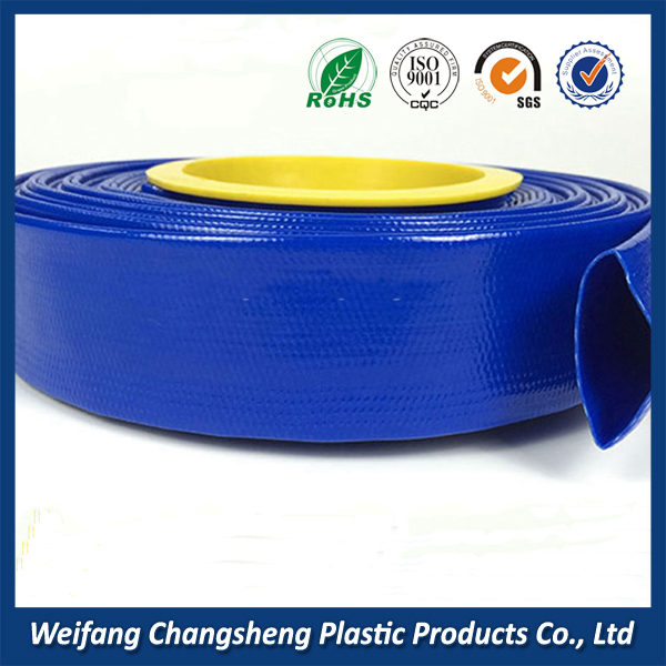 plastic lay flat water pipe with all color cheap price